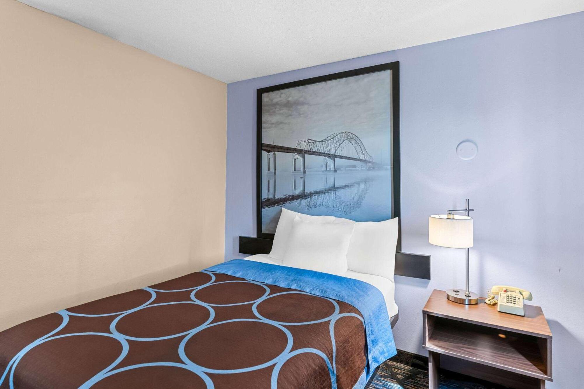 Motel Super 8 By Wyndham Council Bluffs Ia Omaha Ne Area Extérieur photo