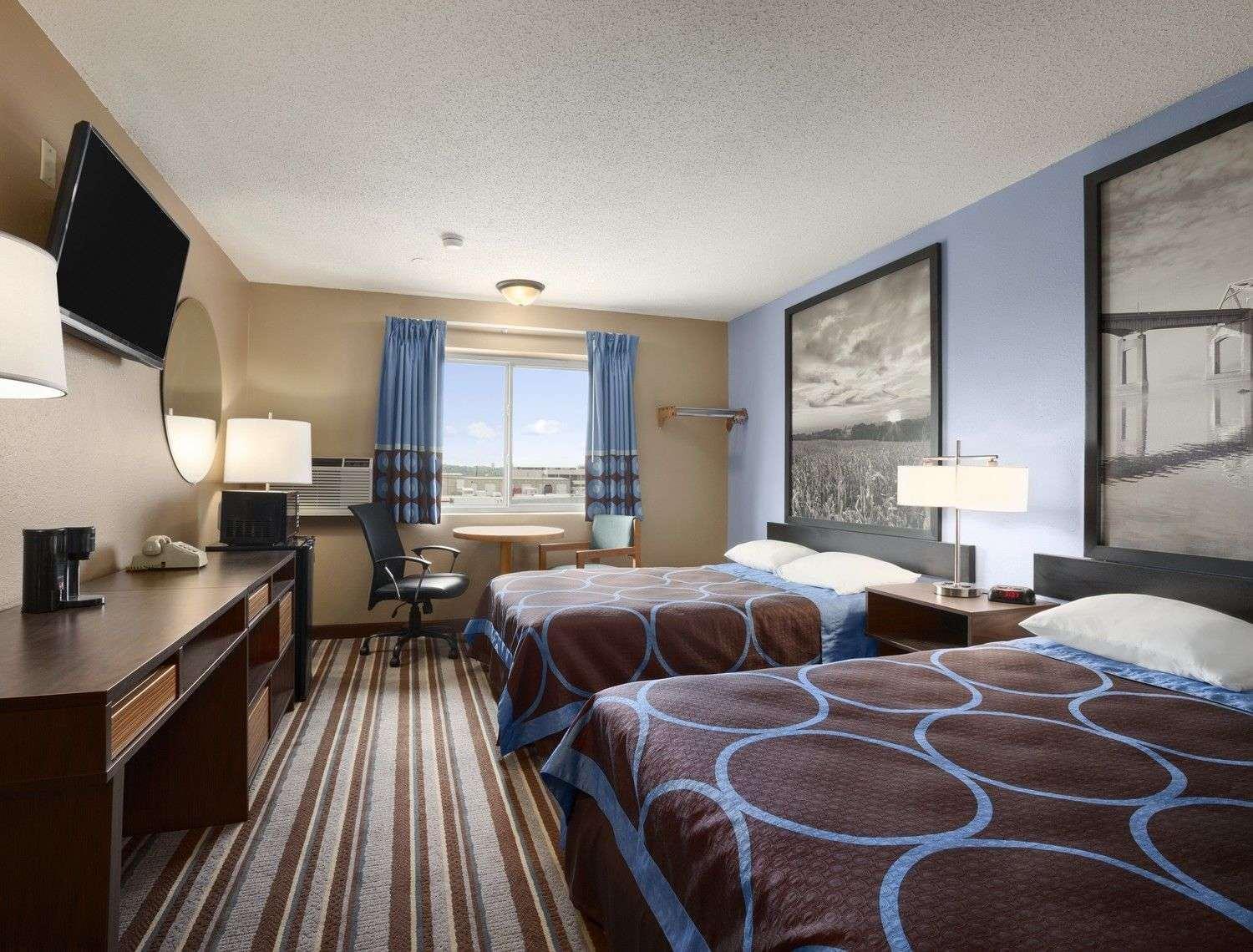 Motel Super 8 By Wyndham Council Bluffs Ia Omaha Ne Area Extérieur photo