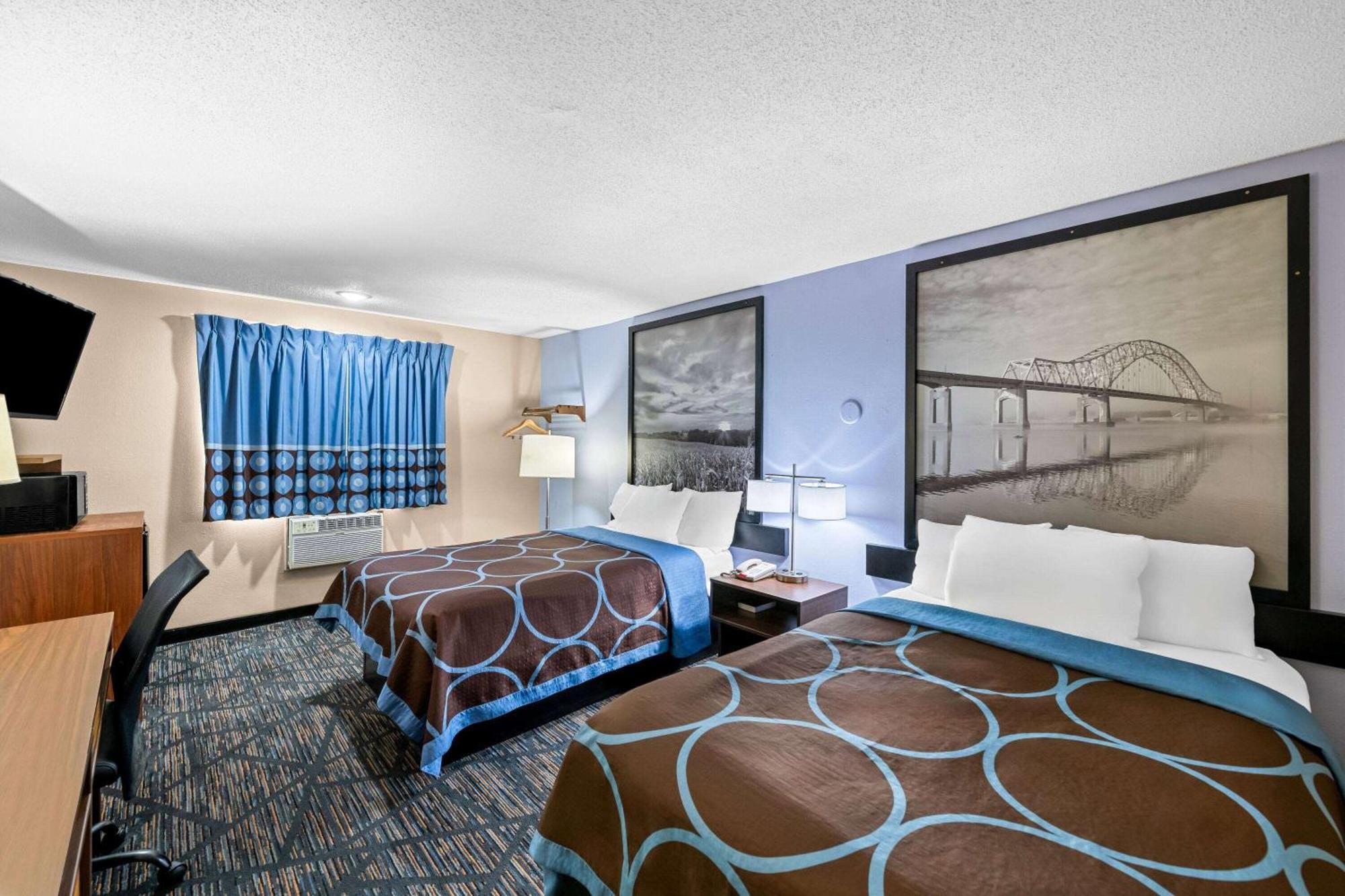 Motel Super 8 By Wyndham Council Bluffs Ia Omaha Ne Area Extérieur photo